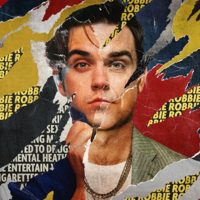 Robbie Williams facial montage